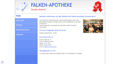 Desktop Screenshot of falken-apotheke.de